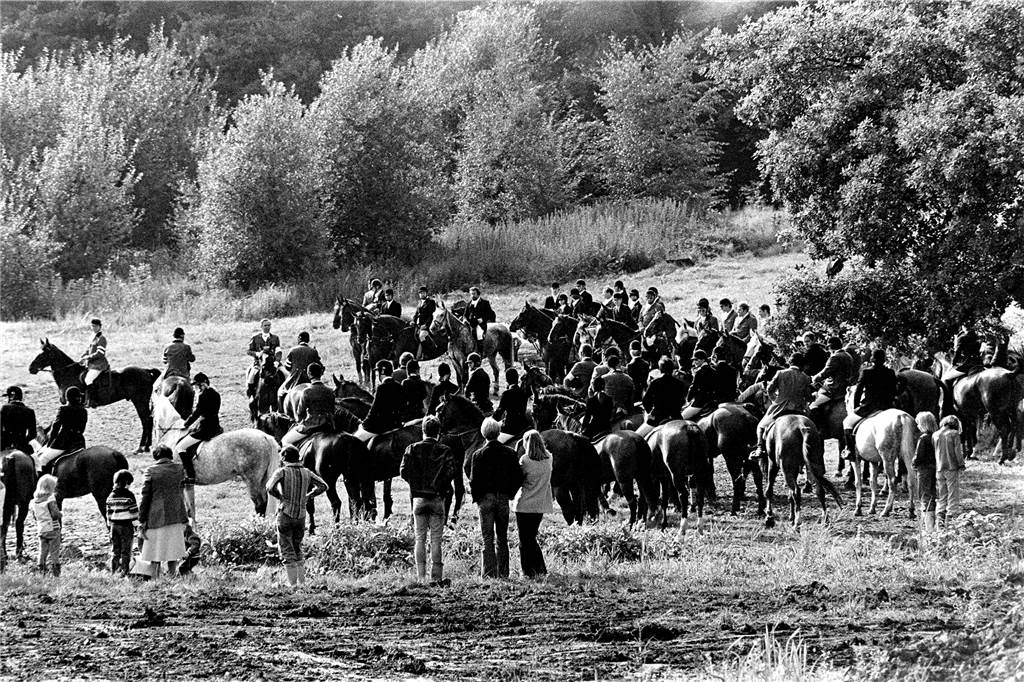 Meute aus Cappenberg: Wo Reiter mit 37 Hunden auf die Jagd gehen Rückblick ins Jahr 1979. Damals existierte der Schleppjagdverein 18 Jahre. Jagden fanden vor Ort statt.