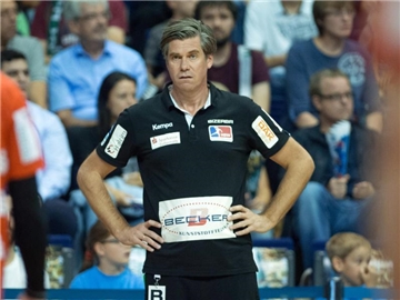 Rúnar Sigtryggsson ist der Trainer von Balingen-Weilstetten. Foto: Paul Zinken