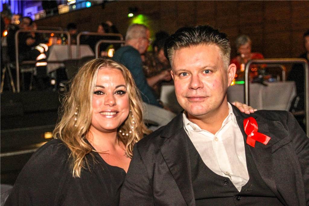Viele Gäste feierten bei der 24. Aids-Gala in der Europahalle Castrop-Rauxel.