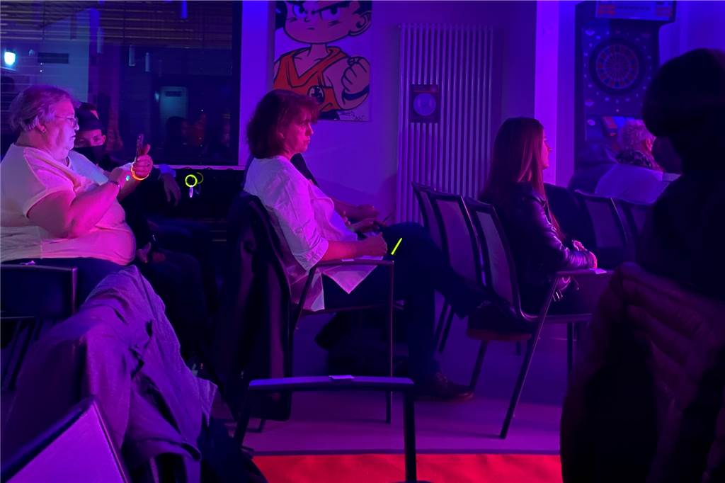 Rund 30 Zuschauer konnten den Song Contest live verfolgen.
