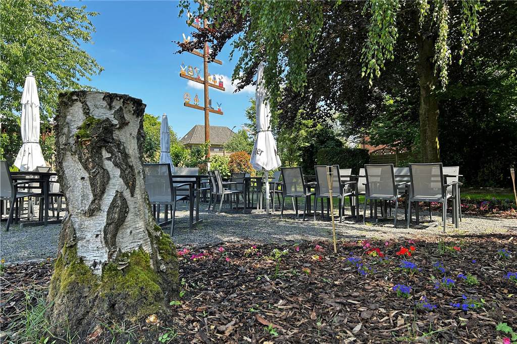 Diese Biergärten haben geöffnet: Wohlfühloasen, Kinder-Paradies und Strandkorb-Feeling Biergarten Stadthotel im Kolpinghaus Werne