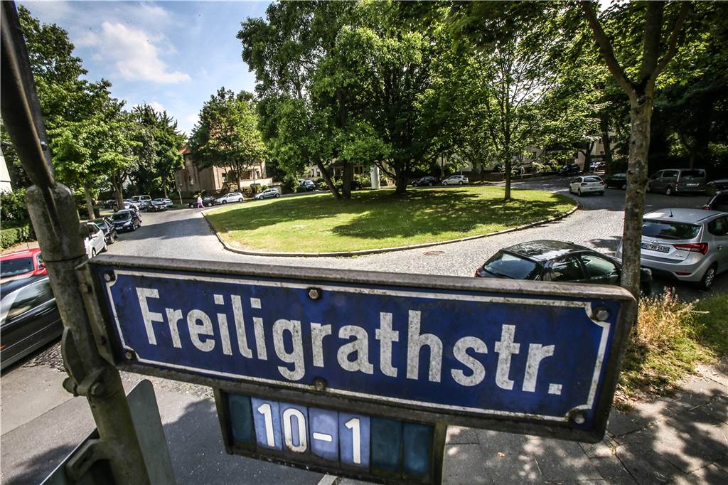 Der historischen Gartenstadt droht Gefahr - und die Zeit wird knapp Rund um den Platz an der Freiligrathstraße ist das historische Herz der Gartenstadt.