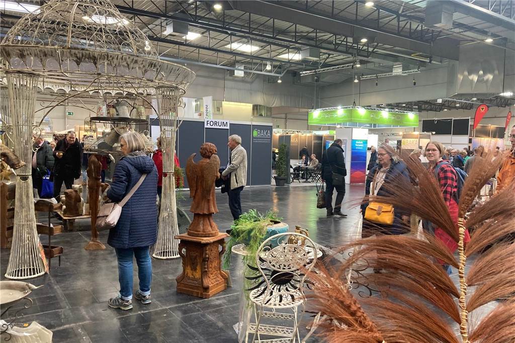 „Gern mal frei nach Schnauze kochen“: TV-Koch Björn Freitag beim „Tast-Fest“ Rund um Heim und Garten, Bauen und Sanieren geht es bei der Baumesse NRW in der Messehalle 3.