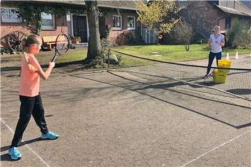 Streettennis des TC Deuten