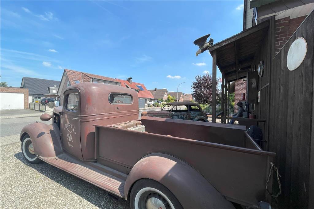 „Rusty“ der Pick-up ist der Liebling von Erwin Feldkamp.