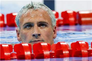 Ryan Lochte wurde von der amerikanischen Anti-Doping-Agentur USADA gesperrt. Patrick B. Kraemer/EPA Foto: Patrick B. Kraemer