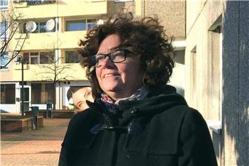 Sabine B. ist für 15 Bedürftige verantwortlich. Foto: Daniela Hoyer/ZDF