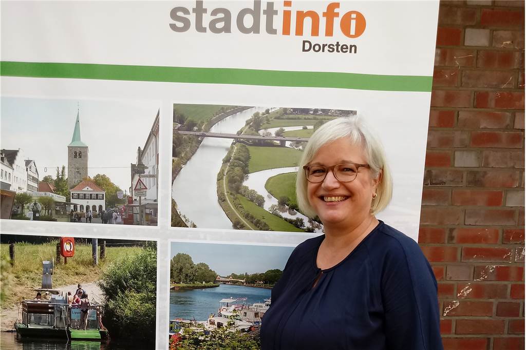 DIA-Vorsitzender Thomas Hein macht Schluss und rechnet ab Sabine Fischer ist die Leiterin der neuen Stadtagentur in Dorsten. Ihr Büro hat sie in der Stadtinfo an der Recklinghäuser Straße 20.