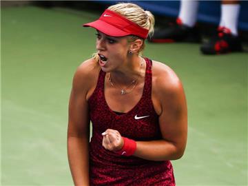Sabine Lisicki gewann ihr Erstrundenmatch in Peking. Foto: Tannen Maury