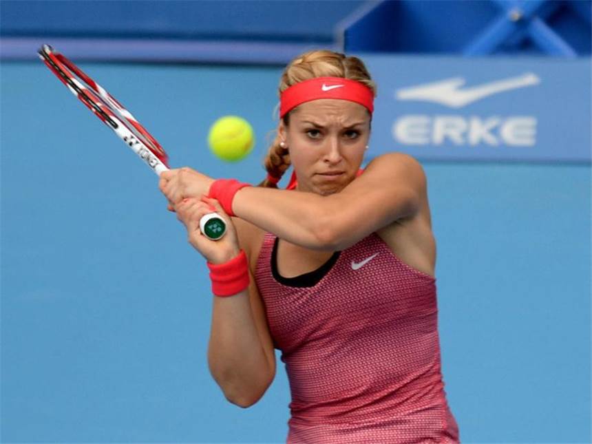 Lisicki scheitert in Peking im Achtelfinale Sabine Lisicki ist früh gescheitert. Foto: Goh Chai Hin