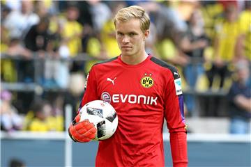 Samstag 13.08.2016, Saison 2016/2017, Saisoneröffnung des BVB Borussia Dortmund im Dortmunder Signal Iduna Park, Hendrik Bonmann (Torwart, BVB)Saturday 13 08 2016 Season 2016 2017 Season opening the Borussia Borussia Dortmund in Dortmund Signal Iduna Park Hendrik Bonmann Goalkeeper Borussia