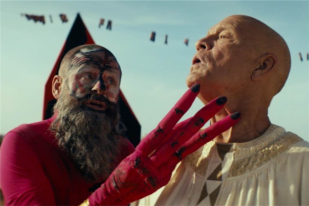 „Seneca“: Was Roms Denker über die Welt von heute sagt Samuel Finzi als Statius (l) und John Malkovich als Seneca