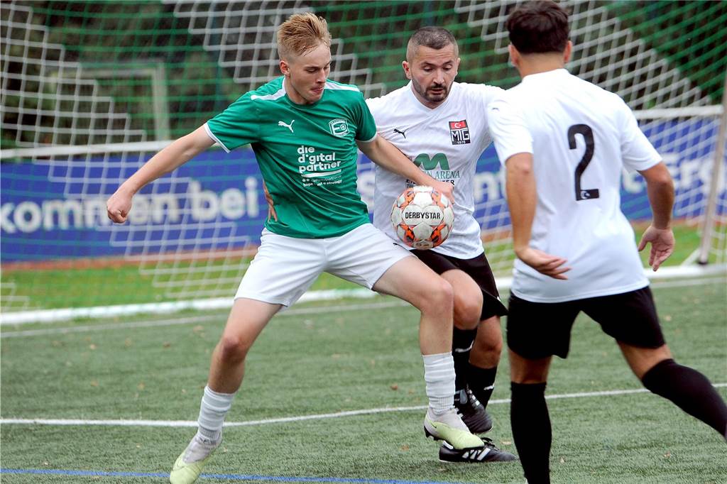 Samuel Hansen, Youngster der 1. Mannschaft der SG Eintracht Ergste (Kreisliga B).
