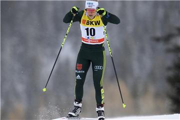 Sandra Ringwald sicherte sich beim Weltcup in Davos: Sandra Ringwald. Foto: Gian Ehrenzeller
