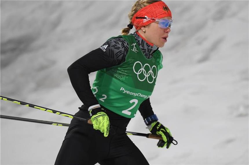Ringwald Sprint-Vierte - Siege an Falla und Pellegrino Sandra Ringwald wurde Vierte im Sprint in Lahti. Foto: Hendrik Schmidt