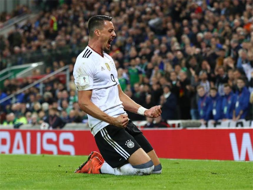 "Entspannter" Wagner füllt das Sturm-Vakuum Sandro Wagner erzielte im vierten Länderspiel sein viertes Tor.