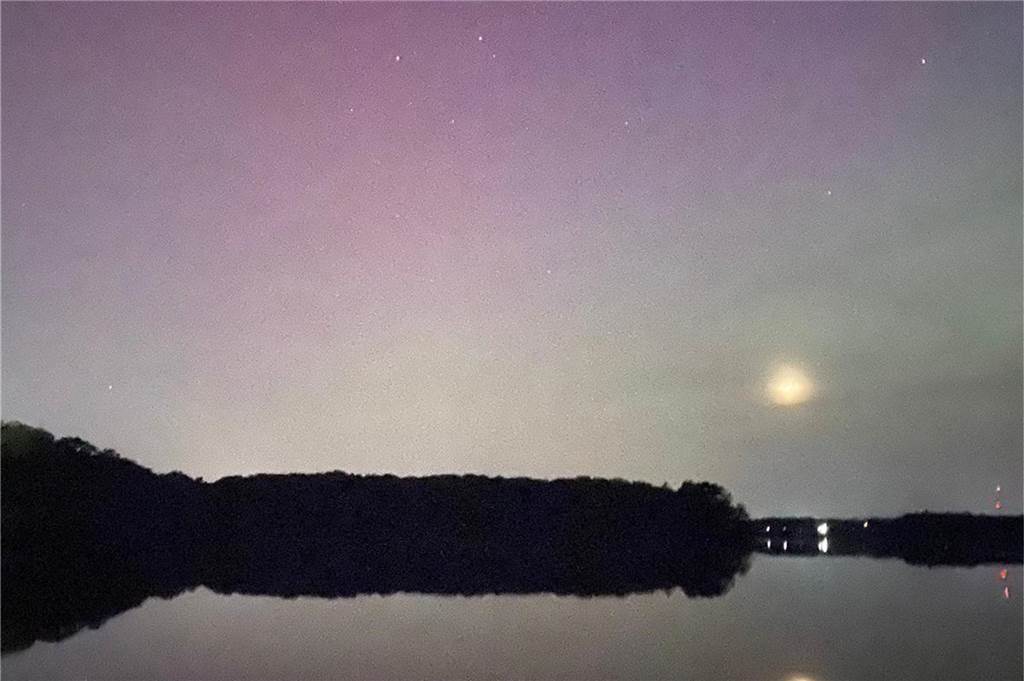 Sandy Wolf machte diese Aufnahme auf dem Steg am Seehof.