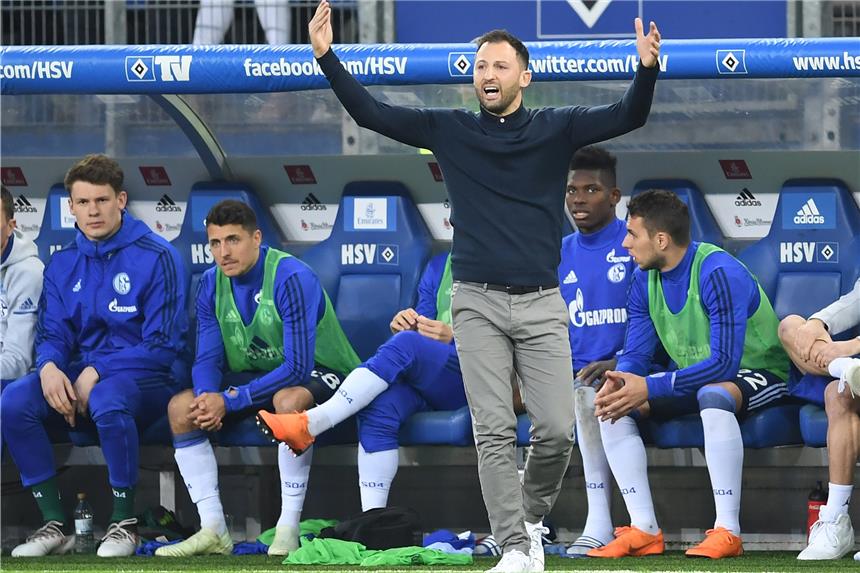 Tedesco findet klare Worte für Leistung seines Teams Schalke-Trainer Domenico Tedesco war mit der Leistung seines Teams nicht einverstanden.
