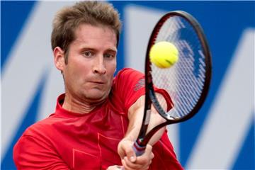 Scheiterte im Achtelfinale in Stuttgart: Florian Mayer aus Deutschland. Foto: Sven Hoppe