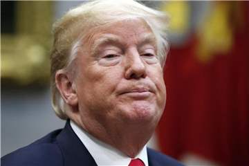 Schlecht gelaunt: US-Präsident Donald Trump. Foto: Alex Brandon/AP