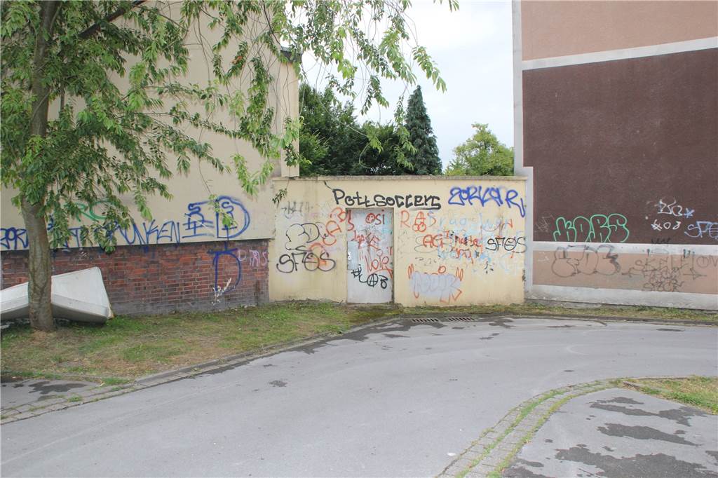 Nächstes großes Umbau-Projekt in Brambauer bereits in Planung? Schmierereien sind leider an der Tagesordnung.