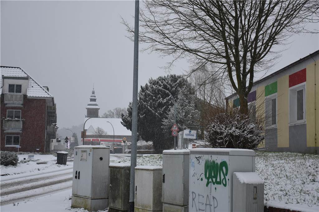 Schnee hat Haltern in eine weiße Winterlandschaft verwandelt. Wir waren in der Innenstadt, in Lavesum, Sythen und am Silbersee.