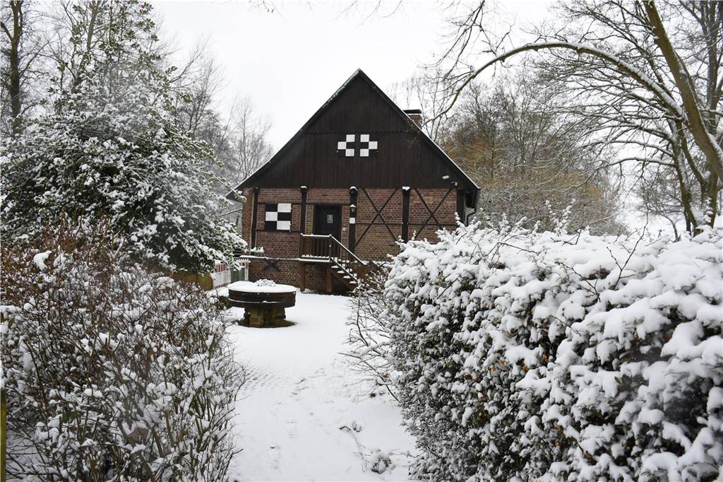 Schnee hat Haltern in eine weiße Winterlandschaft verwandelt. Wir waren in der Innenstadt, in Lavesum, Sythen und am Silbersee.