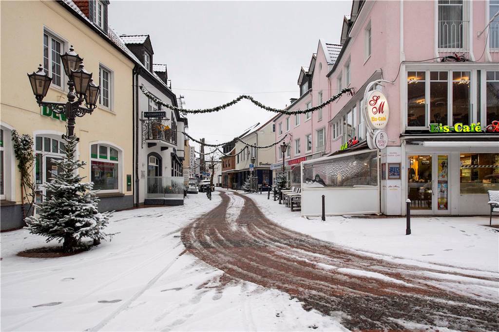 Schnee hat Haltern in eine weiße Winterlandschaft verwandelt. Wir waren in der Innenstadt, in Lavesum, Sythen und am Silbersee.