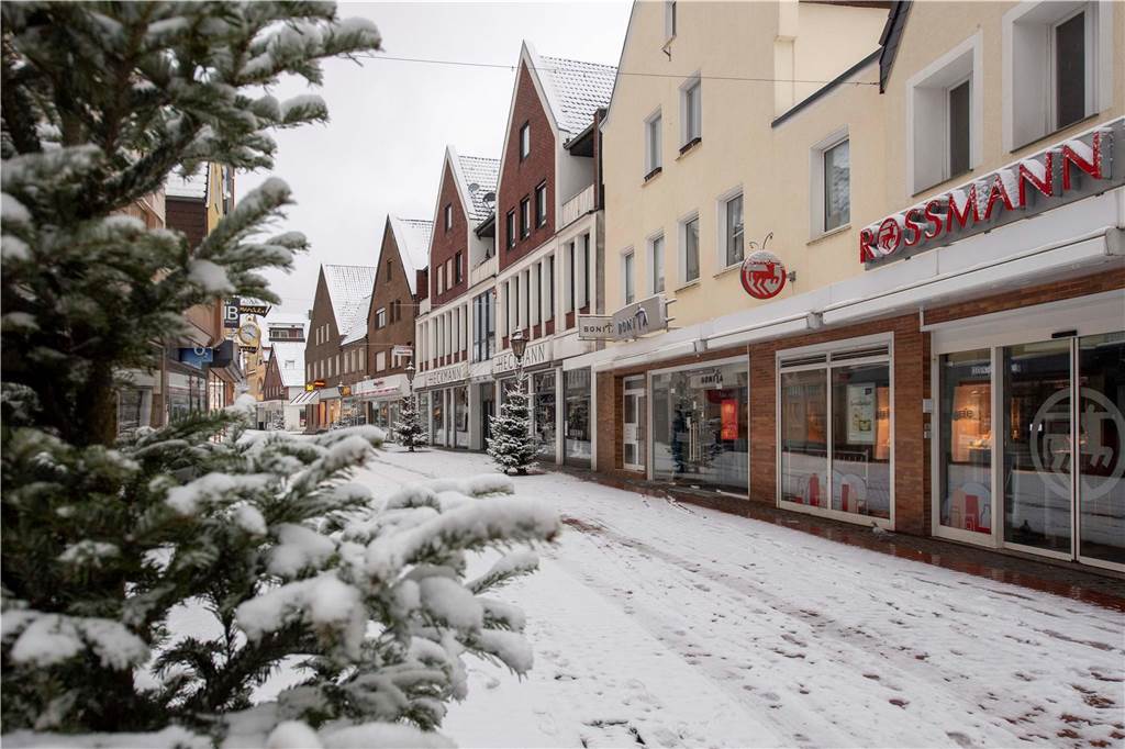 Schnee hat Haltern in eine weiße Winterlandschaft verwandelt. Wir waren in der Innenstadt, in Lavesum, Sythen und am Silbersee.