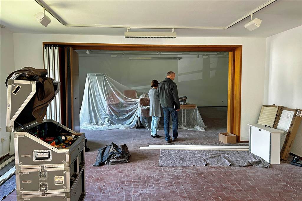Blick in den Pfarrsaal