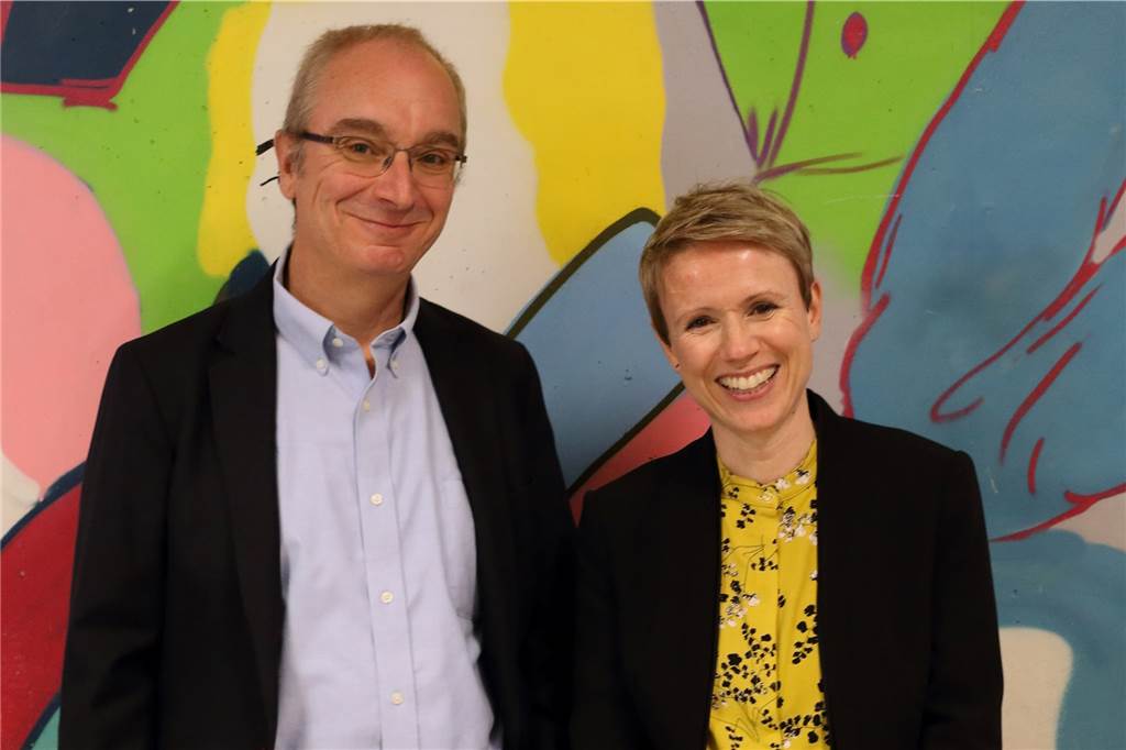 Schon ein eingespieltes Team, das sich gegenseitig schätzt: Susanne Köhnen und ihr Stellvertreter Ulrich Sprzagala.