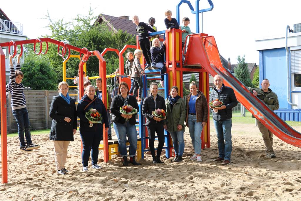 An der Johannesschule machen Pausen jetzt noch mehr Spaß Schon im Spätsommer konnten sich die Kinder über mehr Möglichkeiten auf dem Schulhof freuen.