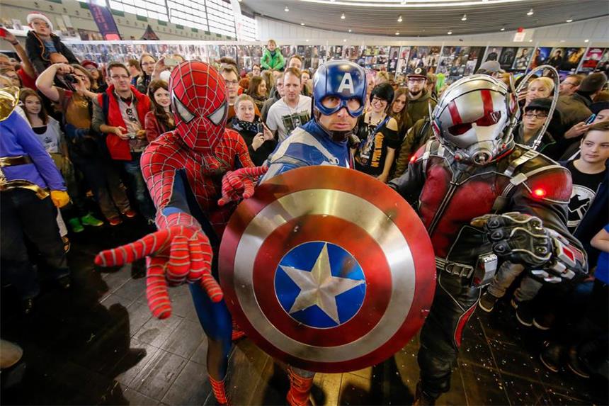 So lief das Jahr 2015 für die Westfalenhallen Schrill, bunt und ein bisschen verrückt: 30.000 Besucher kamen 2015 zur Premiere der Comic Con.