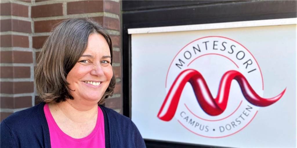 Lehrer-Mangel: Montessorischule in Dorsten wird noch keine Gesamtschule Schulleiterin Susanne Schulte von der Montessori-Reformschule in Dorsten-Wulfen