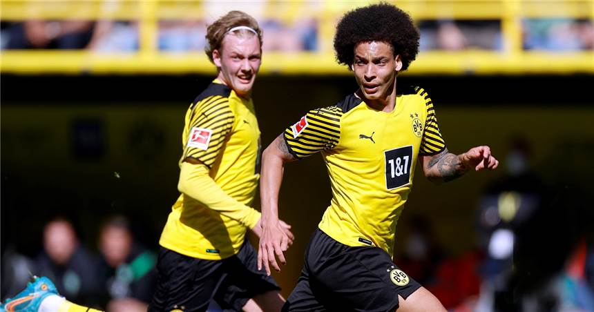 Schwacher BVB-Auftritt gegen Bochum: Axel Witsel (r.) und Julian Brandt.