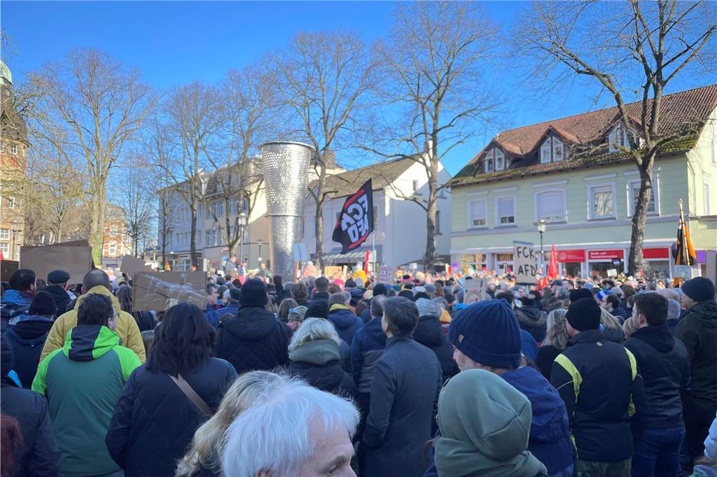 Schwerte gegen Rechts Demo