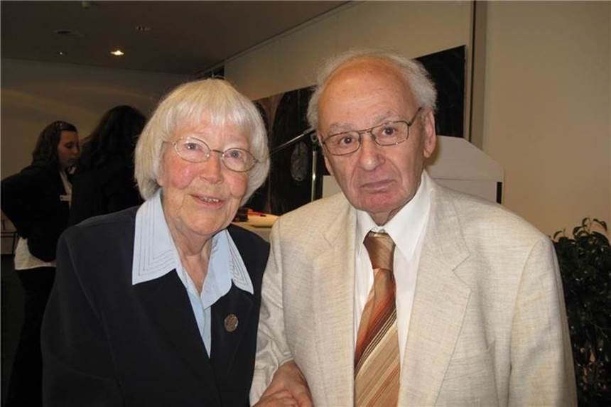 Stadt Dorsten trauert um Rolf Abrahamsohn, der mit 96 Jahren verstorben ist Schwester Johanna Eichmann und Rolf Abrahamsohn verband eine tiefe Freundschaft.