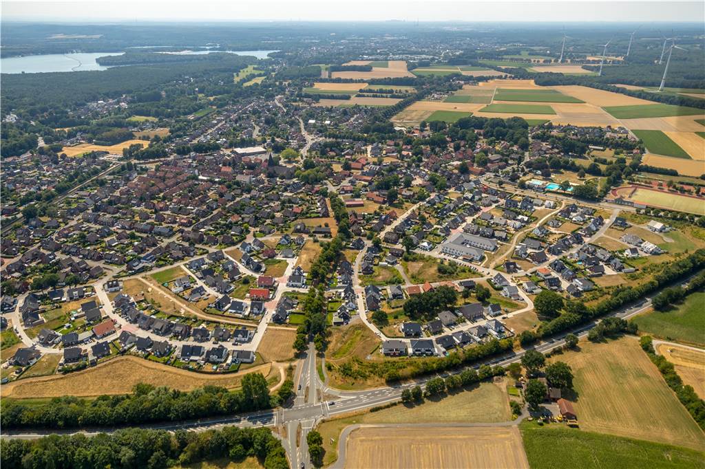 Traum vom Eigenheim in Haltern – so lange dauert es bis zur Genehmigung Sebastian Eßling und Elli Kemper haben in der Siedlung Elterbreischlag in Sythen gebaut.