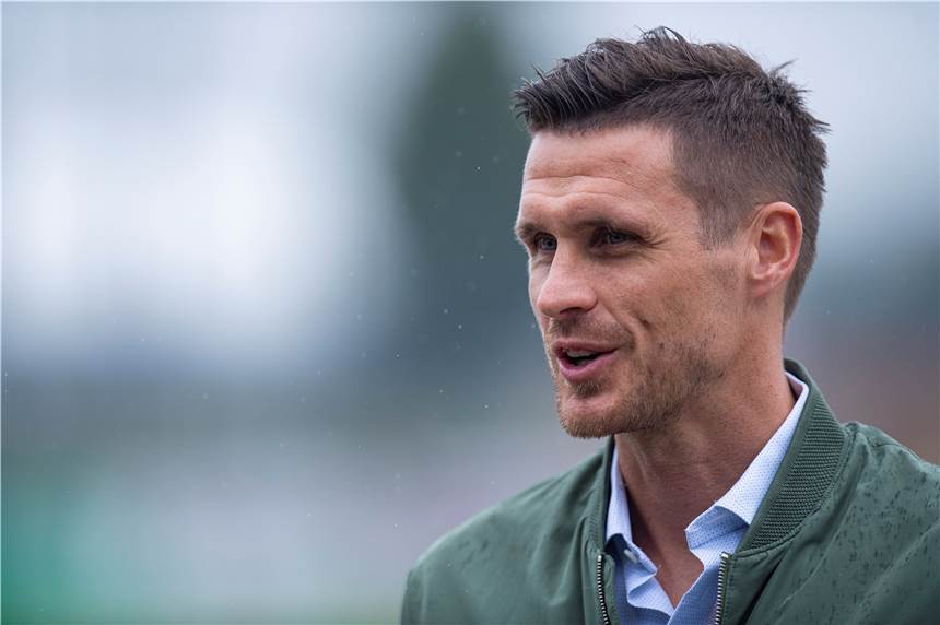 BVB-Lizenzspielleiter Sebastian Kehl: „Wir sollten weiter mutig sein“ Sebastian Kehl bei der Medienrunde am Rande des BVB-Trainings am Freitag.