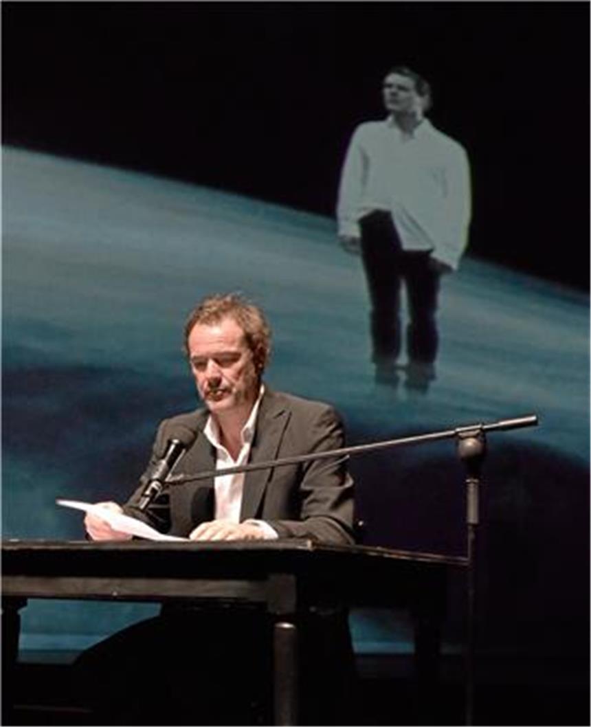Sebastian Koch liest aus griechischer Mythologie, Prometheus-Nachdichtungen und Goethes "Egmont".