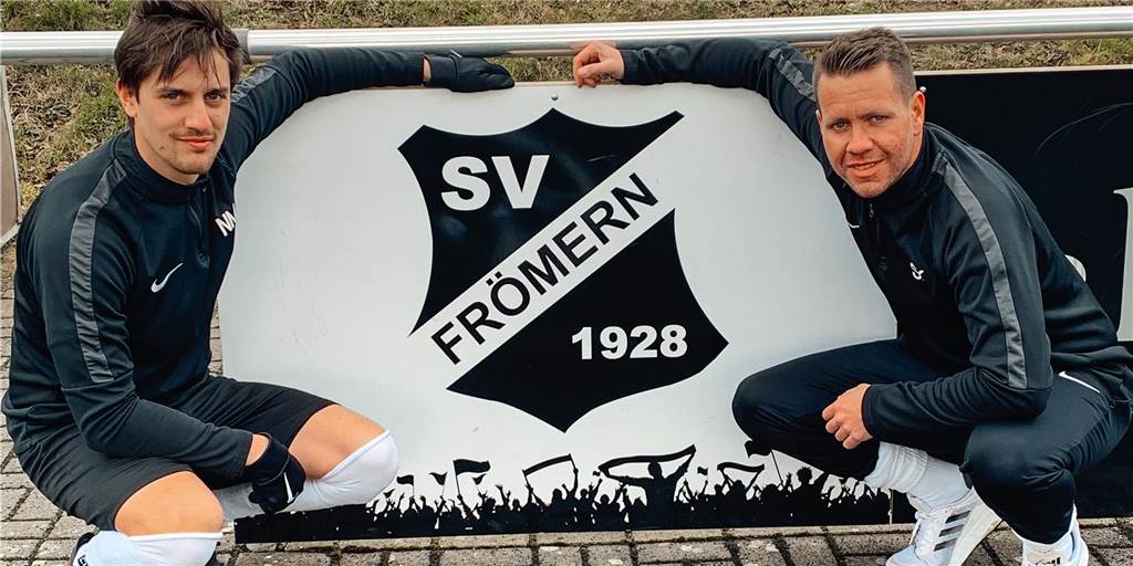 Nach Niederlage und Trainerwechsel: Schlusslicht Frömern plant „eine Siegesserie“ Sebastian Kurt (r.), hier zusammen mit Nils Martello, ist neuer Trainer beim SV Frömern.