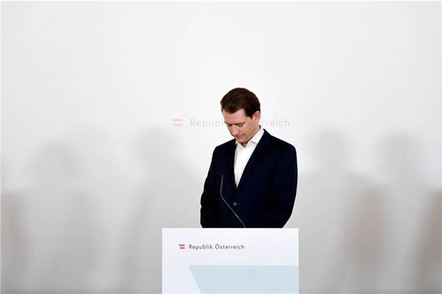 Razzia im Kanzleramt in Wien: Kanzler Sebastian Kurz unter Verdacht Sebastian Kurz (ÖVP), Bundeskanzler von Österreich.