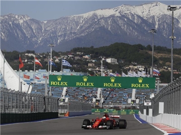 Sebastian Vettel fuhr im Ferrari die beste Trainingszeit. Foto: Sergei Grits