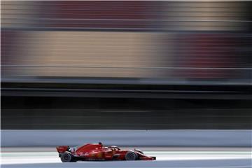 Sebastian Vettel fuhr in seinem Ferrair am Schlusstag auf dem Circuit de Catalunya die schnellste Zeit. Foto: Manu Fernandez