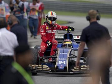 Sebastian Vettel hat in der Fahrerwertung 34 Punkte Rückstand auf Lewis Hamilton. Foto: Thomas Lam