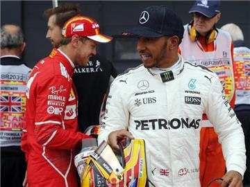 Sebastian Vettel hatte in der Quali gegen Lewis Hamilton keine Chance. Foto: Frank Augstein