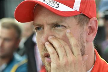 Sebastian Vettel konnte sich im zweiten Training steigern. Foto: Herbert Neubauer/APA
