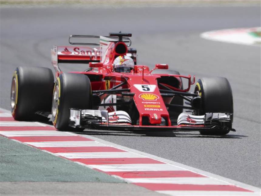 Vettel setzt auf Ferrari-Sieg in Monaco Sebastian Vettel will den Großen Preis von Monaco gewinnen. Foto: Emilio Morenatti