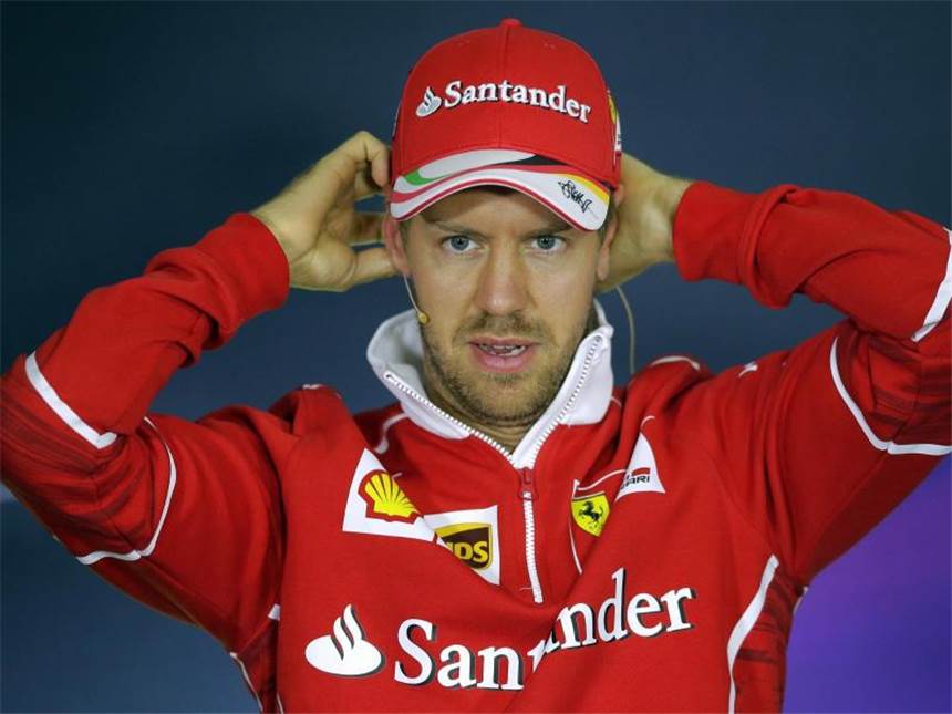 Vettel gegen Hamilton in Spanien ohne Psychospielchen Sebastian Vettel "will einfach nur fahren". Foto: Manu Fernandez