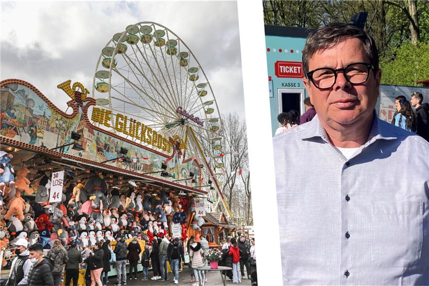 Osterkirmes-Bilanz weckt Vorfreude auf kommende Jahrmärkte Sehr zufrieden ist Schausteller-Sprecher Patrick Arens mit der Osterkirmes "Fredolino".